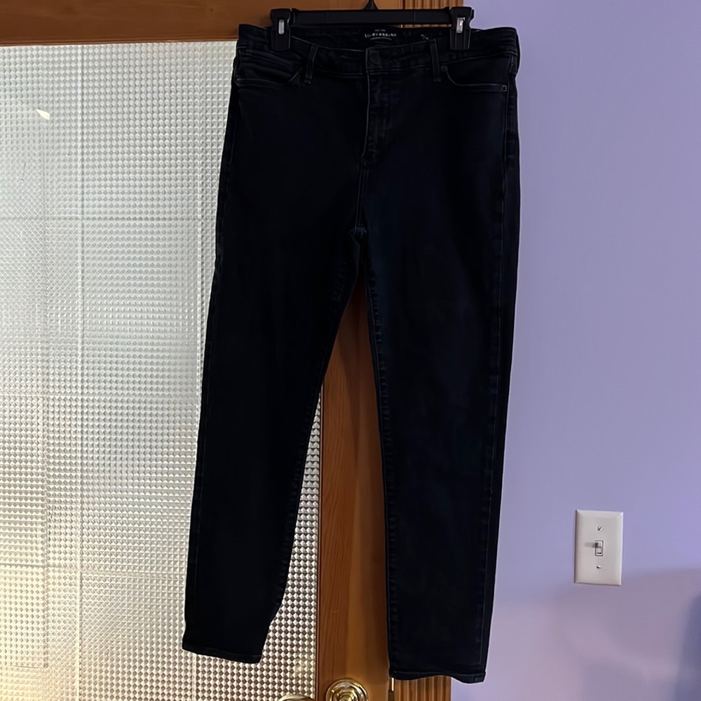 Lucky Brand Womens size 14 black jeans
